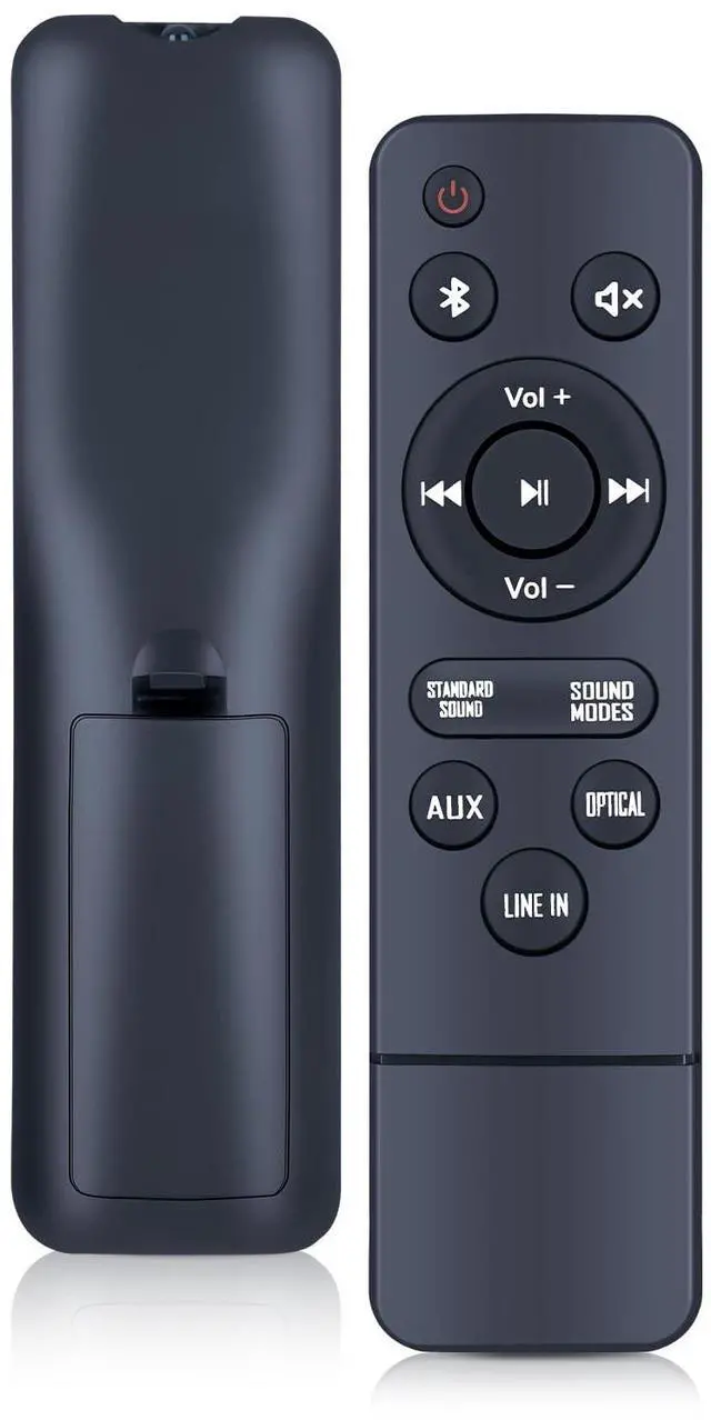 Main image of Replacement Remote Control for Onn Soundbar 100020788, 100024204 | For Onn 100020788, 100024204, 100024201, 100019624, 100008045 Replacement Soundbar Remote Control