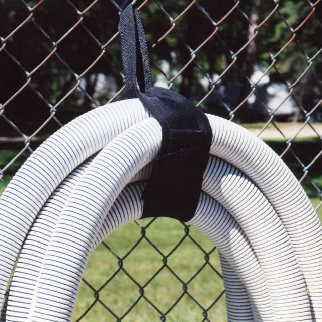 Alt view image 2 of 7 - HH200 34-Inch Heavy-Duty Large Hose Organizer Strap, 3" Industrial Polypropylene Webbing, 1,700 lb Tensile Strength, Reusable Hook & Loop Wrap for Pool Vacuum & Garden Hoses