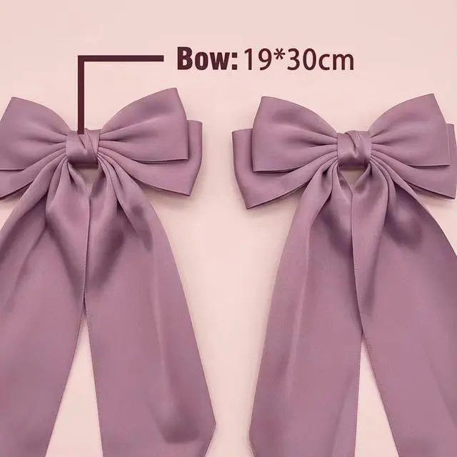 Alt view image 4 of 5 - Dark Pink Bow Decor for AirPods Max, Cute Headset Attachment for Women Accessories for Apple AirPods Max