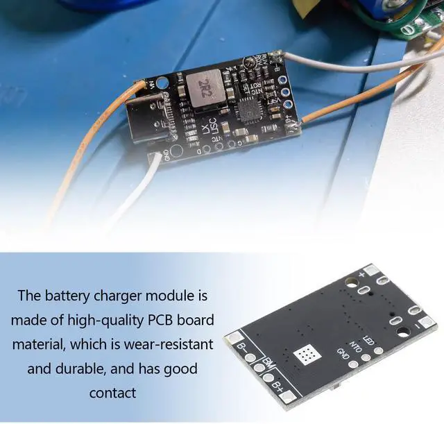 Alt view image 3 of 7 - 2PCS 2S 3S BMS Charger Protection Board 30.8x18.3x5mm Lithium Battery Boost Charging Module Suitable for Lithium or Lithium Polymer Batteries