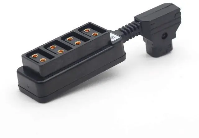 Main image of Ultrashort Dtap Splitter,P-tap Splitter Cable,D-tap to 4ports P-tap D-tap Splitter Cable for Photography Power,Dtap PowerTap Receptacle