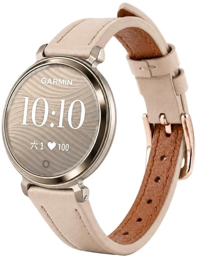 Main image of Harakiri Leather Bands Compatible with Garmin Lily 2 | Quick Release Replacement Adjustable Wristband for Lily 2 Classic/Active Smart Watch Accessory Thin Watch Wristband for Women