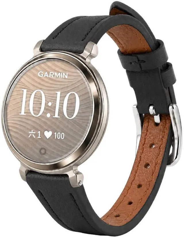 Main image of Harakiri Leather Bands Compatible with Garmin Lily 2 | Quick Release Replacement Adjustable Wristband for Lily 2 Classic/Active Smart Watch Accessory Thin Watch Wristband for Women