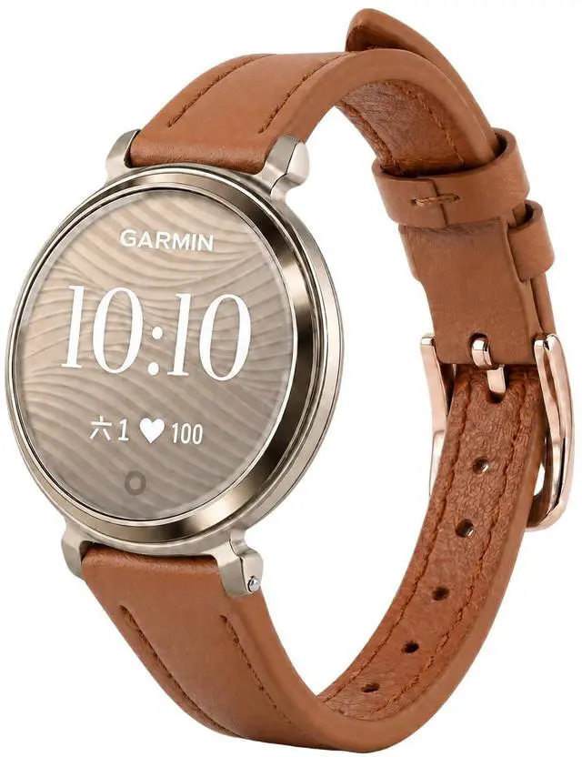 Main image of Harakiri Leather Bands Compatible with Garmin Lily 2 | Quick Release Replacement Adjustable Wristband for Lily 2 Classic/Active Smart Watch Accessory Thin Watch Wristband for Women