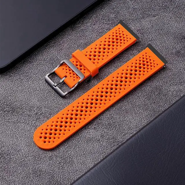 Alt view image 2 of 6 - Compatible with Garmin Venu X1 Bands, Silicone band with Metal Buckle Compatible with Garmin Venu X1 Smartwatch