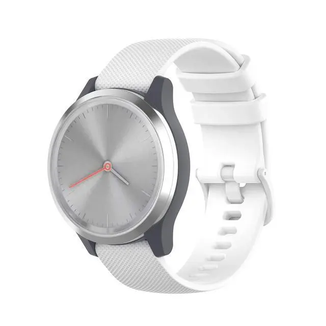 Alt view image 2 of 7 - Bands Compatible with Garmin Venu 4 41mm/Vivoactive 4S/Vivomove 3S/Venu 2S/Venu 3S/Forerunner 255S 265S Band, Silicone Quick Release Straps 18MM Replacement Wristband (10 Colors)