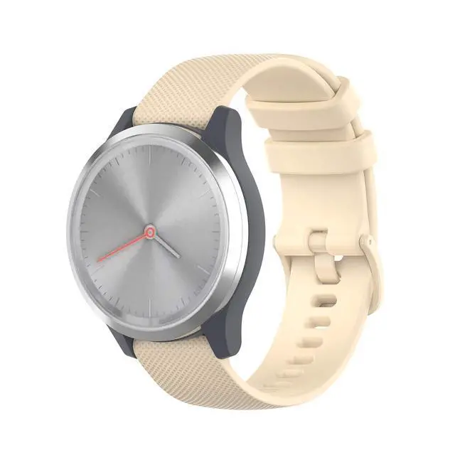 Alt view image 3 of 7 - Bands Compatible with Garmin Venu 4 41mm/Vivoactive 4S/Vivomove 3S/Venu 2S/Venu 3S/Forerunner 255S 265S Band, Silicone Quick Release Straps 18MM Replacement Wristband (10 Colors)