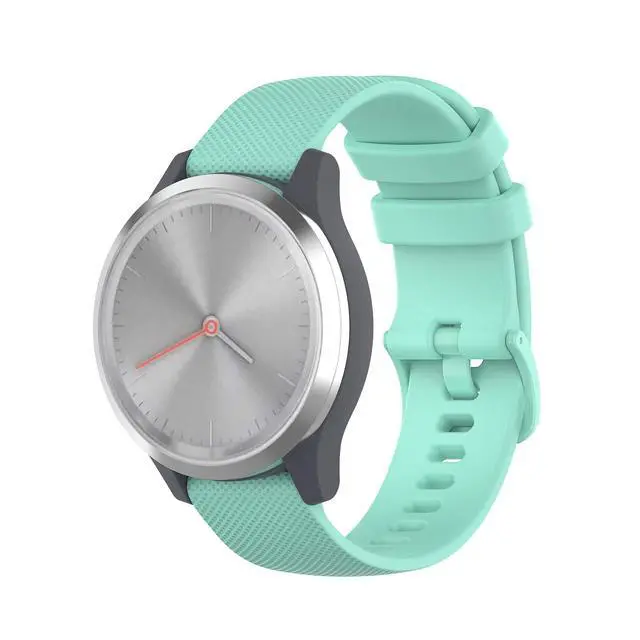 Alt view image 4 of 7 - Bands Compatible with Garmin Venu 4 41mm/Vivoactive 4S/Vivomove 3S/Venu 2S/Venu 3S/Forerunner 255S 265S Band, Silicone Quick Release Straps 18MM Replacement Wristband (10 Colors)