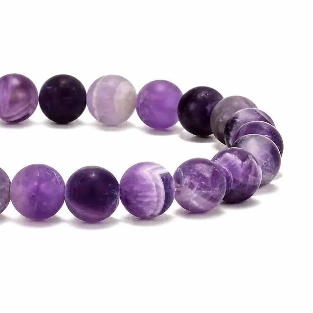 Alt view image 2 of 7 - Sea Turtle Tracking Bracelet Amethyst, helps save sea turtles, one size fits most Men and Women