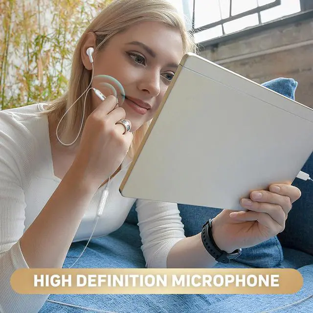 Alt view image 5 of 6 - Wired Earbuds 3 EQ Mode USB C Headphones HiFi Bass Sound Black | Type C Earphones Corded USBC Plug in Ear Buds for iPhone 17 17e 16 Pro Max 15 for Samsung/Galaxy S26 S25 for Google/Pixel 11