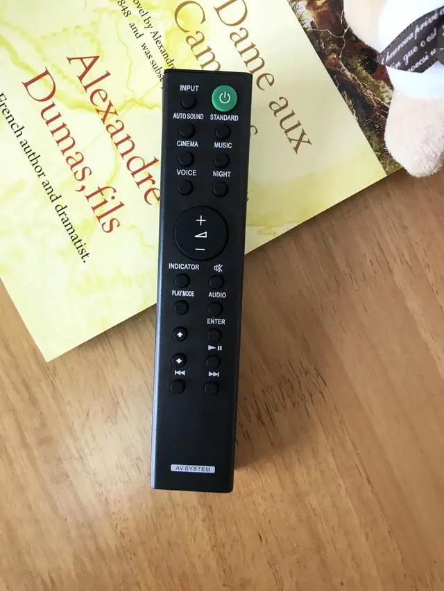 Alt view image 2 of 7 - Replacement Remote Control for Sony HT-S100F HT-SF200 HT-SF150 Soundbar