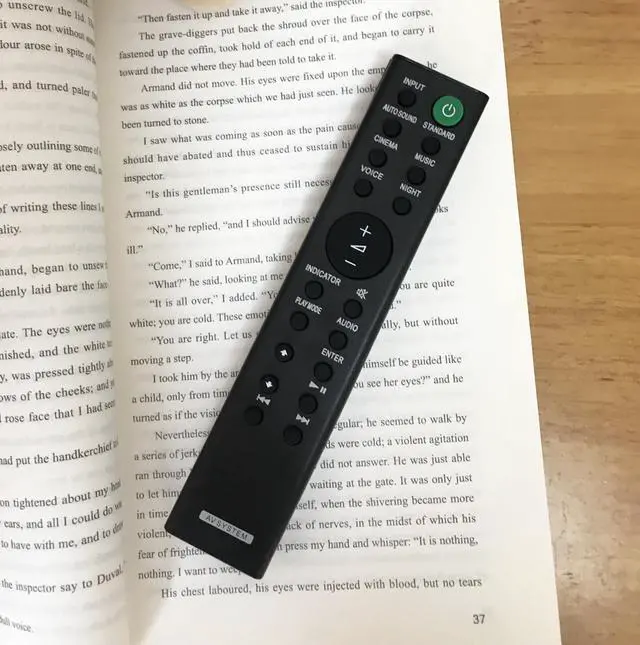 Alt view image 3 of 7 - Replacement Remote Control for Sony HT-S100F HT-SF200 HT-SF150 Soundbar
