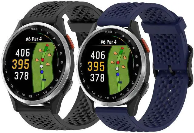 Main image of Compatible with Garmin Approach J1 Band, 20mm Quick Release Silicone band with Metal Buckle Compatible for Garmin Approach S50, S44, S42, S40, J1 Smartwatch