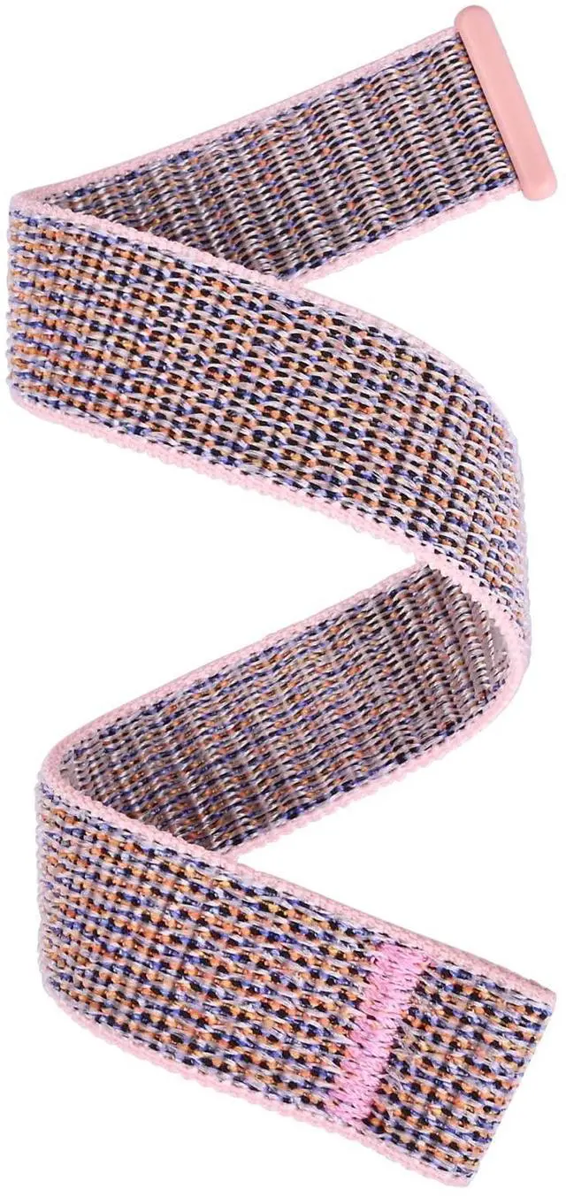 Main image of Strap Compatible with Garmin Forerunner 965/955/945/93522mm Replacement Watch band - Woven Nylon with Hook-And-Loop