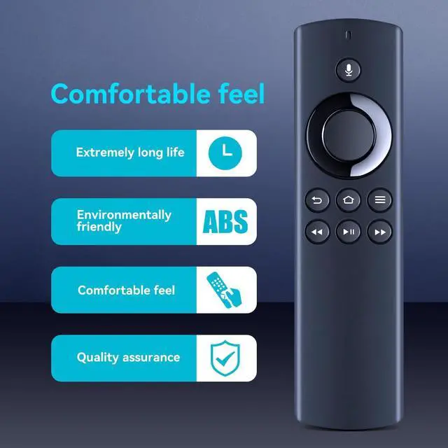 Alt view image 4 of 7 - DR49WK B/PE59CV Replacement Remote Control for AMZ TV 2nd/3nd Gen Stick | for TVs Stick Lite/4K, Cube (1st Gen/2nd Gen, and Later), Voice Search
