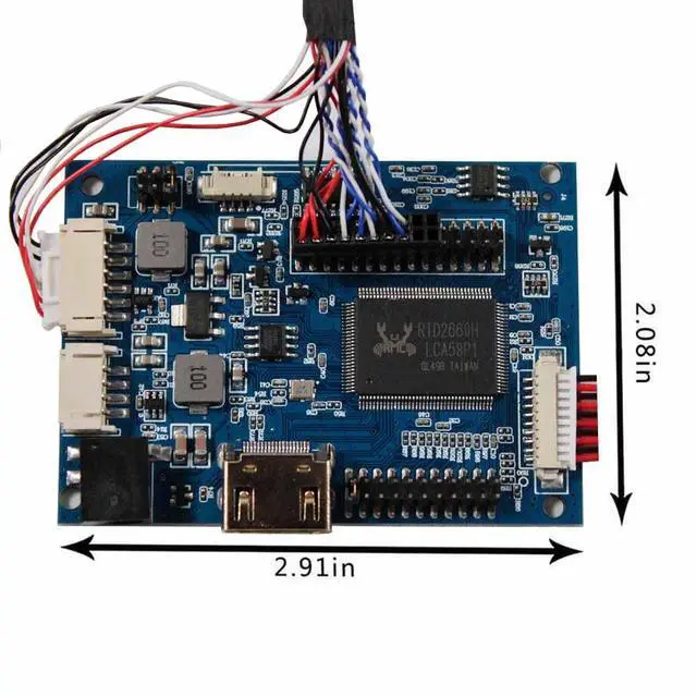 Alt view image 2 of 7 - Controller Board Fit for 14" 15.6" 1366x768 40Pin LVDS LCD Screen | b140xw03 v.0 N156B6 LP156WH4 TL B156XW02 LP140WH1 LP140WH3 TL LTN140AT02 LTN140AT07 B156XW04 B156XTN02.1