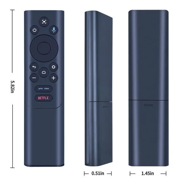 Alt view image 3 of 3 - Voice Remote Replacement for Nebula Mars 3 Air GTV Projector D2325 D2333 | Compatible With Nebula Capsule 3 Laser Projector D2426, Voice Control, Easy Pairing, 2 Dedicated Shortcut Buttons