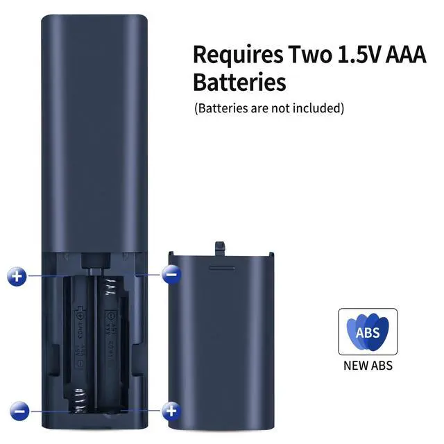 Alt view image 2 of 3 - Voice Remote Replacement for Nebula Mars 3 Air GTV Projector D2325 D2333 | Compatible With Nebula Capsule 3 Laser Projector D2426, Voice Control, Easy Pairing, 2 Dedicated Shortcut Buttons
