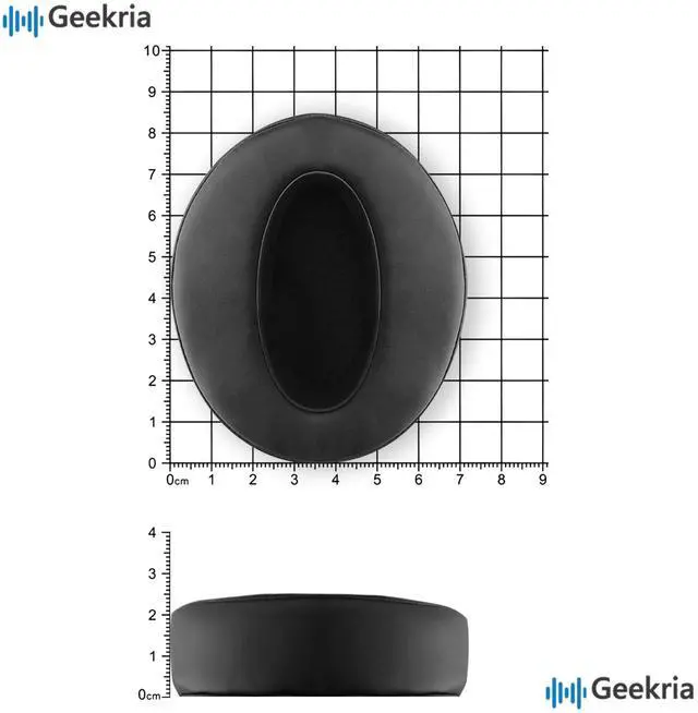 Alt view image 6 of 6 - Replacement Soft Ear Pads for Sennheiser HD 4.50BT/ 4.50BTNC/ 4.40BT/ 4.30G/ 4.20S/ 458BT/ 450/ 450BT/ 400S/ 350BT Headphones, Ear Cushions with Video Guide (Black)