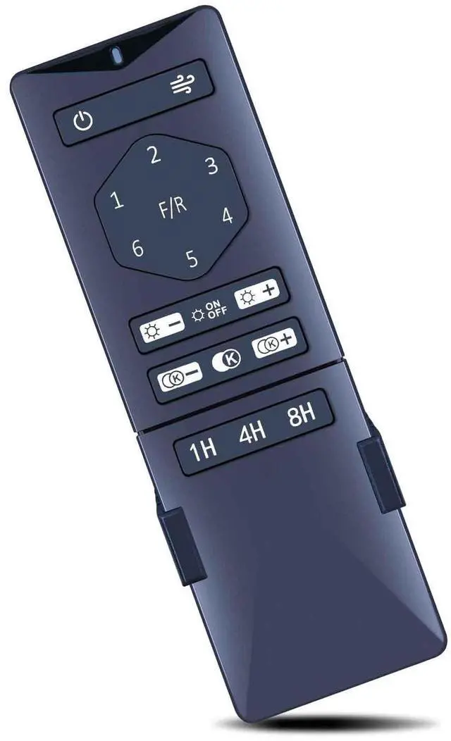 Main image of Replacement Remote Control for VONLUCE & CO-Z Ceiling Fans | for model: CFN-1314-00 CFN-1460-00 CFN-1314-NI CFN-1314-NG CFN-1314-BK CFN-1319-GB CFN-1319-BW CFN-1319-NG