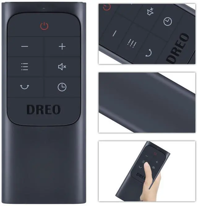 Alt view image 5 of 7 - Remote Control for Dreo Tower Fan DR-HPA001,DR-HAF001S DR-HAF003S | DR-HAF004S DR-HTF001 DR-HTF007 DR-HTF008 DR-HTF009 DR-HTF004S DR-HTF007S DR-HTF008S