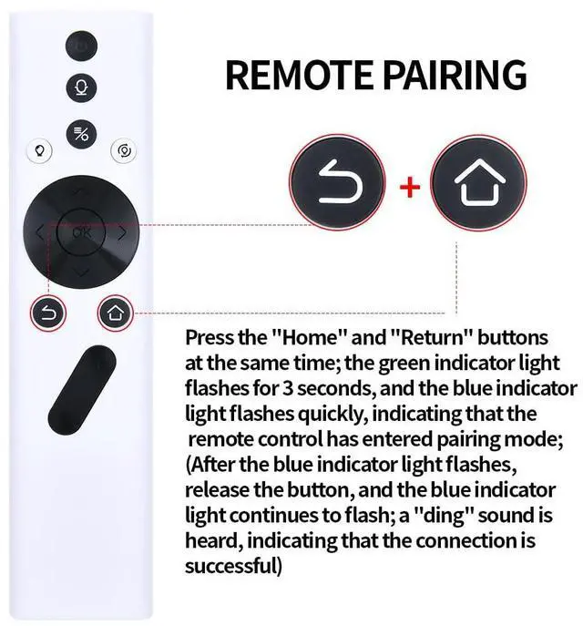 Main image of New Replacement Remote Control for Xgimi Halo Plus (Halo+) Projector