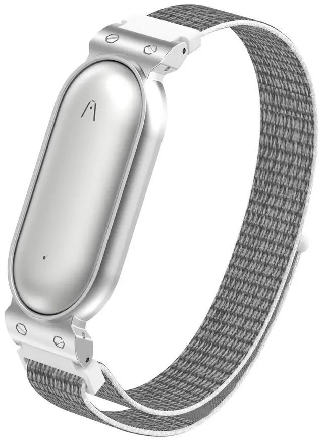 Main image of Wristband for Plaud NotePin(S), Metal Case and Breathable Nylon Band, Zinc-Alloy Case for Secure Fit Anti-Drop, 12mm Connector, Adjustable Wrist Strap, Fits 5.5 to 8.7 inch wrist