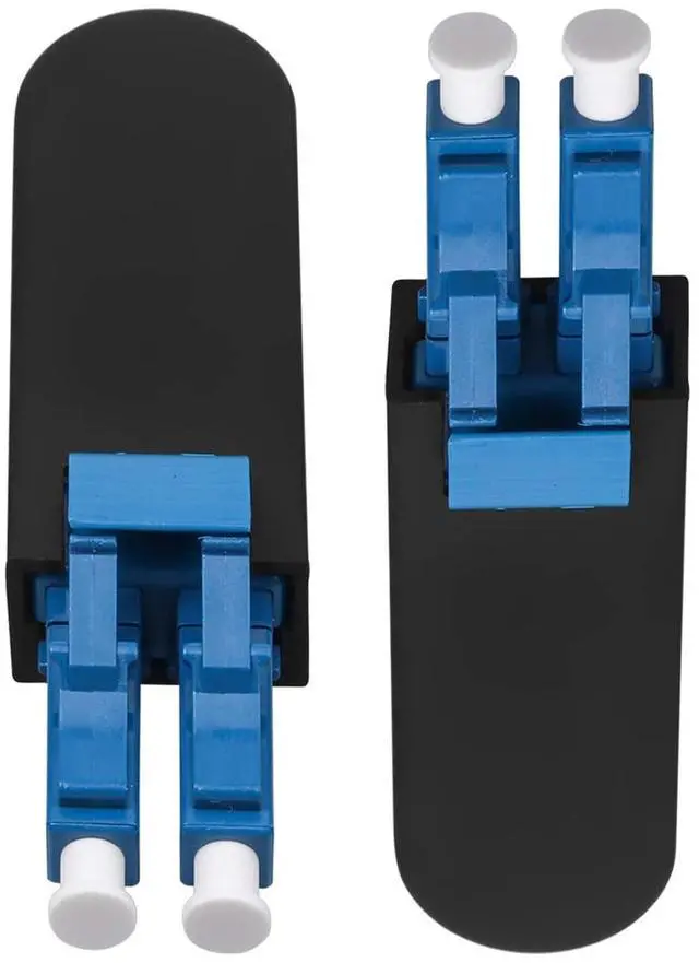 Alt view image 5 of 7 - LC/UPC Fiber Optic Loopback Adapter Optical Cable 9/125 Singlemode Test Adapter Connector for Testing Applications,4 Pack