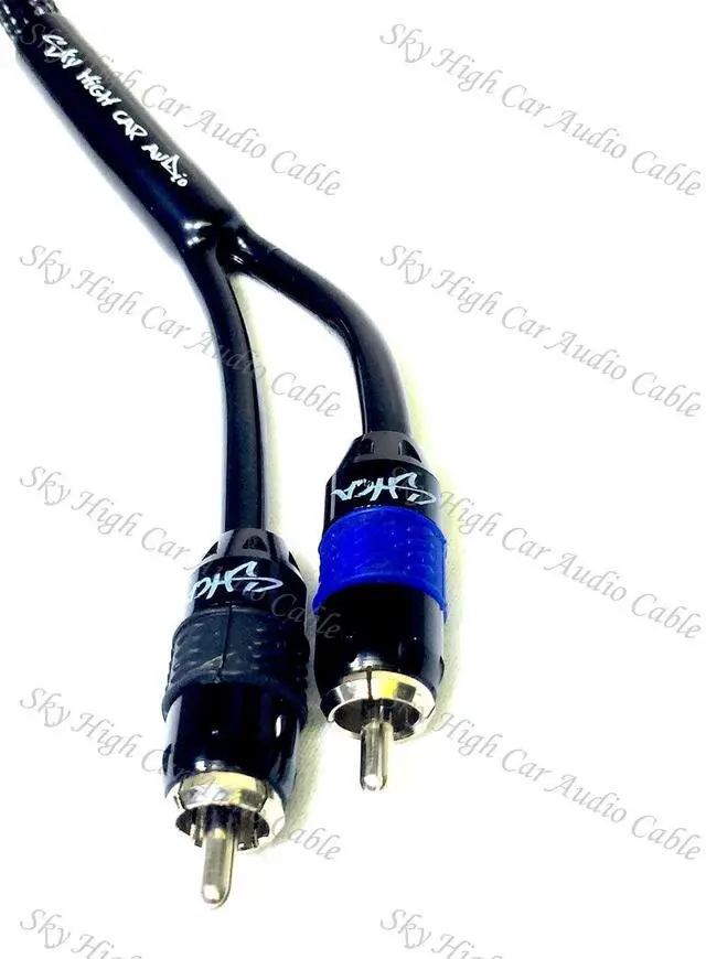 Alt view image 3 of 6 - Premium 2-Channel RCA Cable - 3ft