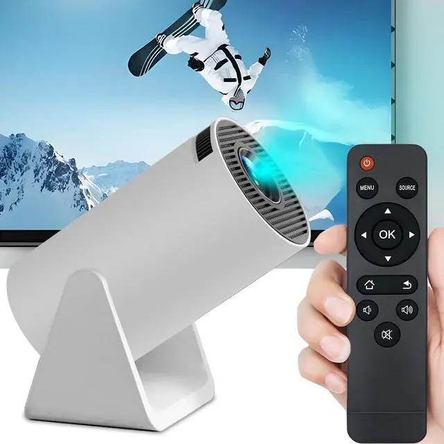 Alt view image 7 of 7 - New Replacement Remote Control Compatible with Wimius S27 Mini LED LCD Wi-Fi Movie Portable Projector