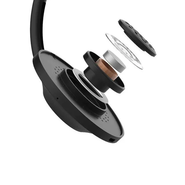 Alt view image 3 of 6 - KPH7 Wireless Bluetooth On-Ear Headphones, Black, Microphone, Foldable | On-Board Controls, Lightweight Portable Design, Compact Storage