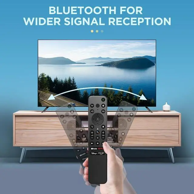 Alt view image 7 of 7 - Smart Voice Remote Control RMF-TX800U Compatible with Sony A80K X80K X95K X90K X85K 4K 8K 2022 XR-65A80K RMF-TX900U HDR LED Smart TV