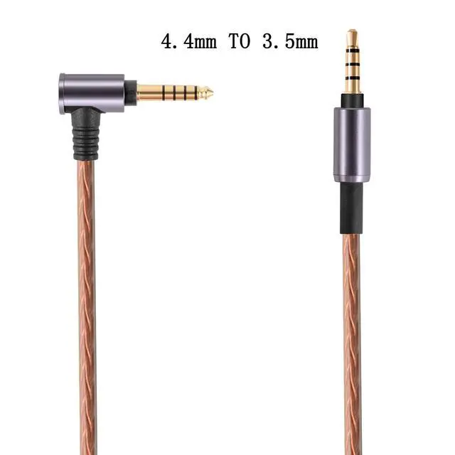 Alt view image 6 of 6 - WH-1000XM5 Balanced Cable Replacement for Sony WH-1000XM3 XM4 H900N Technica ATH-M50xBT ANC9 Headsets Works on NW-WM1A ZX300A Digital Music Players 4.9ft(4.4mm Plug)