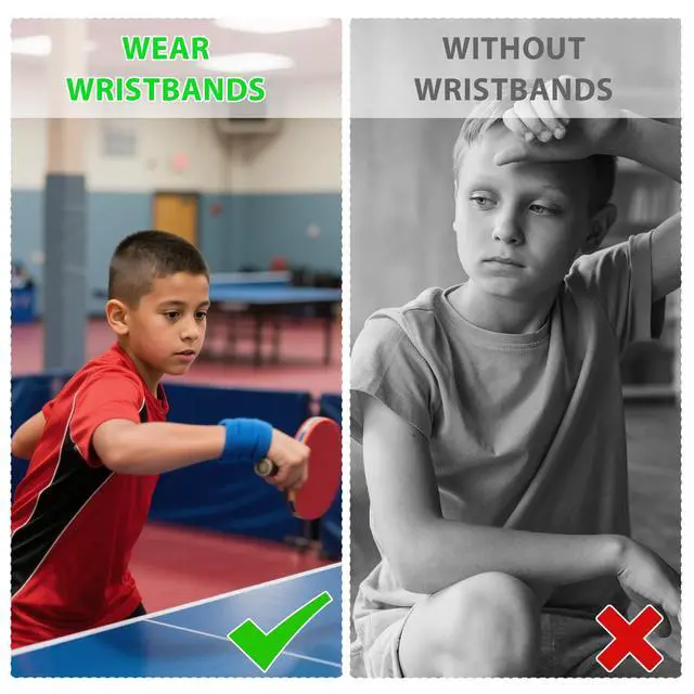 Alt view image 4 of 7 - 72 Pcs(36 Pairs) Sports Wristbands for Kids Bulk, Wrist Sweatbands for Kids, Neon Sports Wristband for Children, Fan Wristband for Summer Camp, Soccer, Football, Basketball, Party Favors