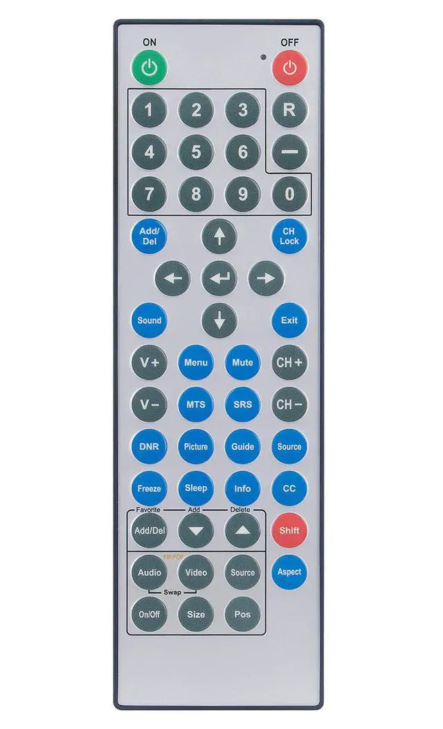 Alt view image 4 of 7 - WR-01 Replace Remote Control fit for All SunBrite Outdoor Smart TV