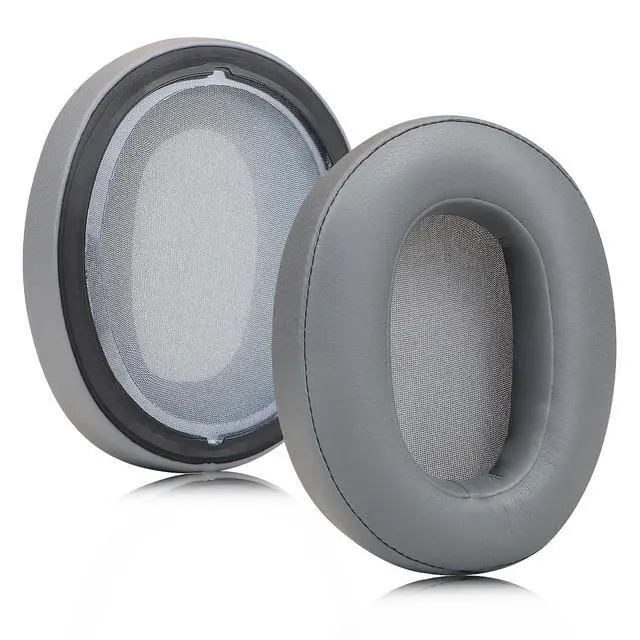 Alt view image 2 of 6 - Replacement Earpads for Sony WH-XB900N(WH-XB900) Headphones,Ear Pads Cushions with Noise Isolation Memory Foam,Soft Protein Leather-Grey