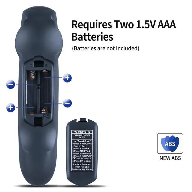 Alt view image 5 of 5 - Replacement Remote for Verizon Fios VZ P265v4 P265v5 RC TV STB | Compatible With Verizon FiOS Systems RC1445302/00B RC2655007/01B, Simple Programming, Stable Signal, Fast Response