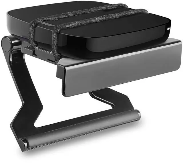 Main image of Streaming Player Flat TV Mount Easily Mount Streaming Box to Your TV; Fits Most Flat TVs; No Assembly Required, Black