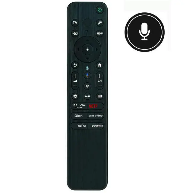 Alt view image 2 of 7 - Replacement Remote Compatible with Sony 4K Ultra HD Google TV X90L Series | BRAVIA XR Full Array LED Smart TV XR-75X90L XR-55X90L XR-65X90L XR-85X90L XR-98X90L XR-55X90CL XR-65X90CL XR-75X90CL