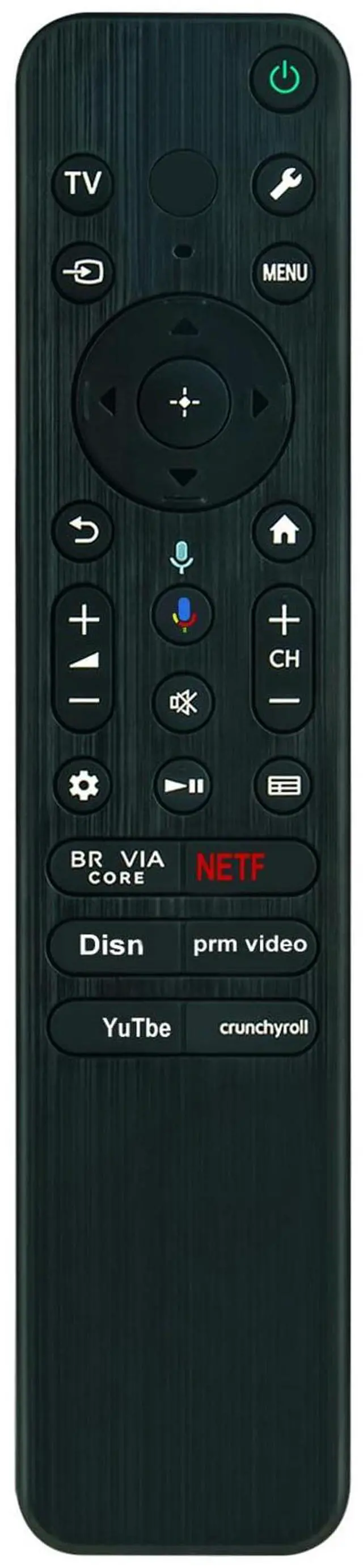 Main image of Replacement Remote Compatible with Sony 4K Ultra HD Google TV X90L Series | BRAVIA XR Full Array LED Smart TV XR-75X90L XR-55X90L XR-65X90L XR-85X90L XR-98X90L XR-55X90CL XR-65X90CL XR-75X90CL