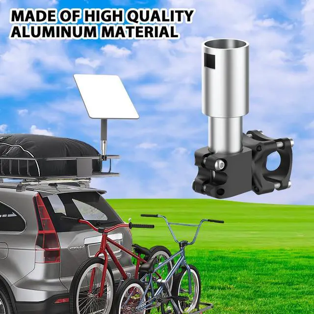 Alt view image 7 of 7 - Starlink Gen 2 Mount for RV Ladder and Roof Rack, Starlink Mini RV Ladder Mount,Load-Bearing 200lbs, Installation Range 0.8-1.17 for Any Horizontal Rod (All Aluminum Material)