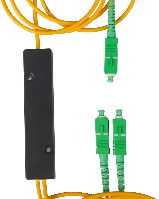 Alt view image 4 of 7 - SC/APC Fiber Optical FBT Splitter 1x2(1 in 2 Out) Singlemode 1310/1550nm for Network Signal Distribution(2 Pack)
