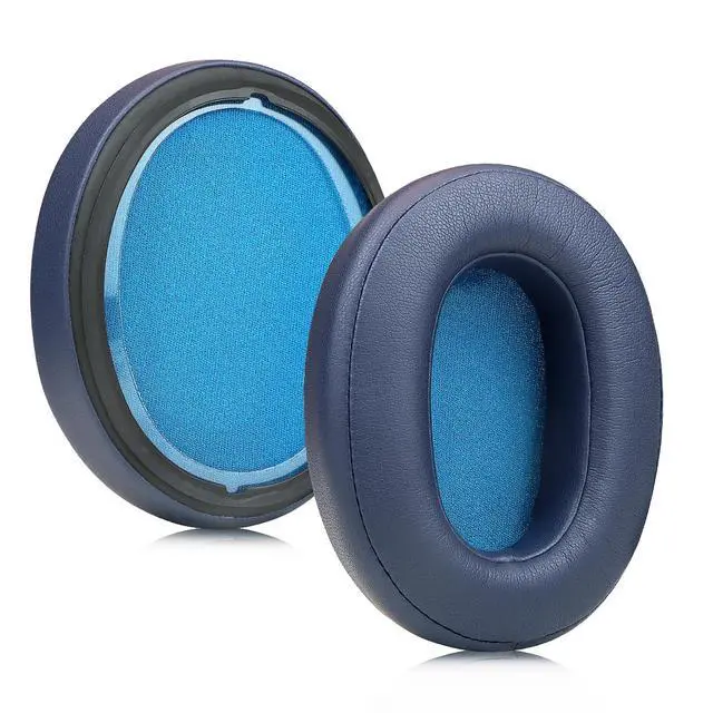 Alt view image 3 of 7 - Replacement Earpads for Sony WH-XB900N/WH-CH710N/WH-CH720N/WH-RF400/MDR-RF895RK Headphones,Ear Pads Cushions with Noise Isolation Memory Foam,Soft Protein Leather-Blue