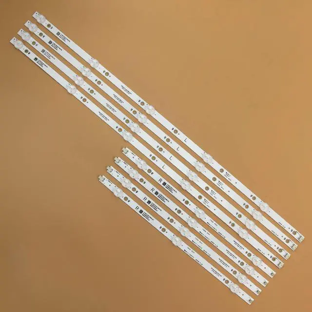 Alt view image 2 of 6 - LB50091 NS-50DF710NA19 LC-50LB601U NS-50DF711SE21 LB-PM3030-GJBBY504X8ABL2-L-T LB-PM3030-GJBBY504X8ABL2-R-T TPT500U1 TPT500J1 LED Backlight Strips for 50 inch tv
