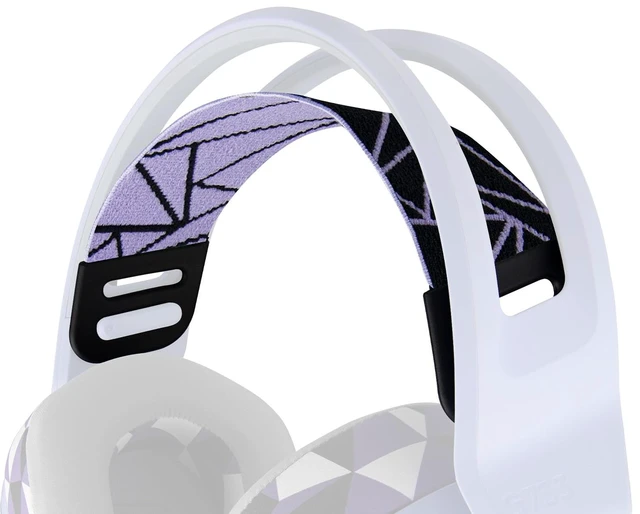Main image of Headband Cover for Logitech G733/G535/G335 Gaming Headsets, Replacement Headstrap Pad Repair Part - Purple Line