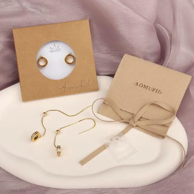 Alt view image 5 of 7 - Anti-Lost Earrings Wireless Earphone Holder chain strap Compatible for Airpods pro 2 1 & Airpods 1 2 3 (Gold Zircon Round)
