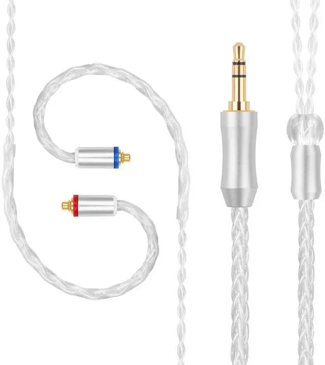 Main image of SE846 Cable Compatible with Shure SE215, SE215 Pro, SE315, SE425, SE425 Pro, SE535, SE846, AONIC 3, AONIC 4, AONIC 5, LZ A4 A5 UE900 Pro Earbuds Earphone, MMCX Replacement Headphone Cable, 4ft