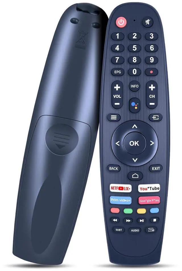 Main image of EC32V2HA EC40V2FA Remote for Caixun Android TV, for SANSUI/BLAUPUNKT/ARRQW | No Setup Required