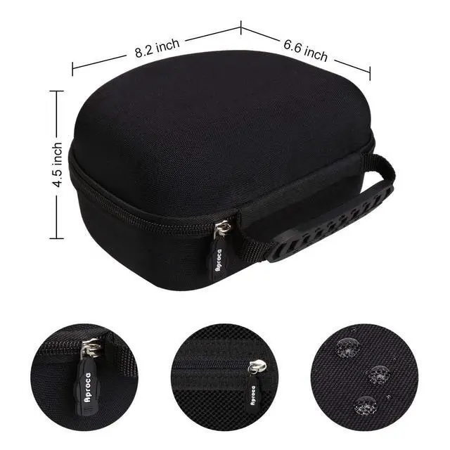 Alt view image 6 of 7 - Case Compatible with Sony MDR7506 Professional Large Diaphragm Headphone, Portable Storage Bag for Accessories (Case Only)