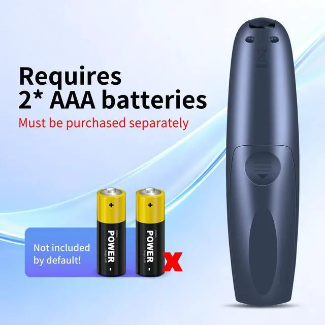 Alt view image 6 of 7 - EC32V2HA EC40V2FA Remote for Caixun Android TV, for SANSUI/BLAUPUNKT/ARRQW | No Setup Required